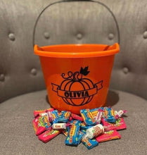 Load image into Gallery viewer, Personalised Trick or Treat Bucket
