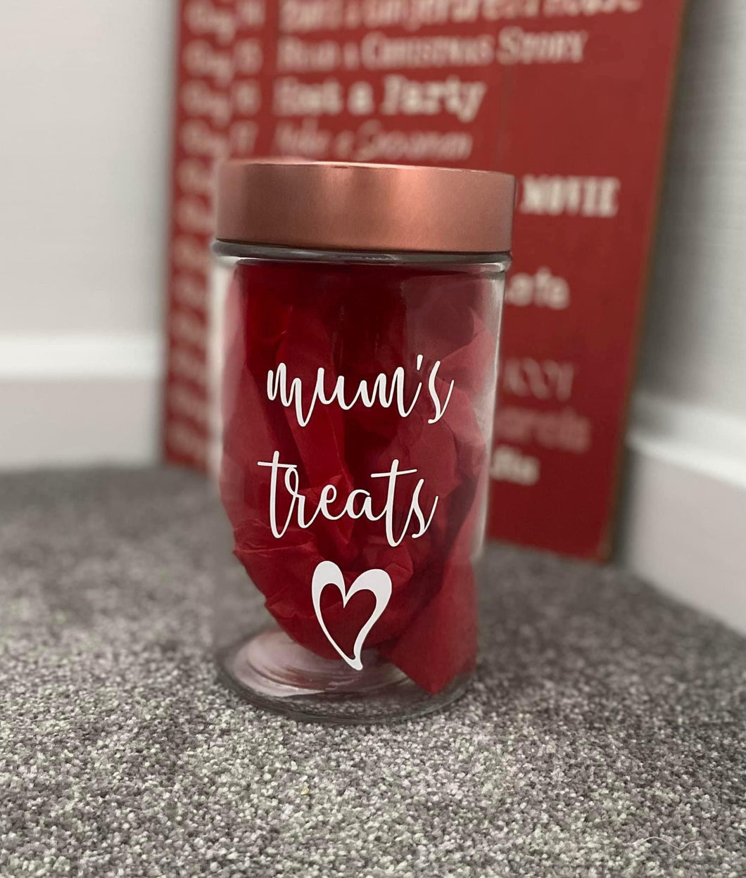 Glass Treat Jar