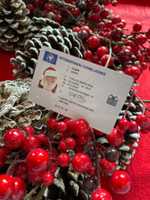Load image into Gallery viewer, Sant Clause’s Driving license
