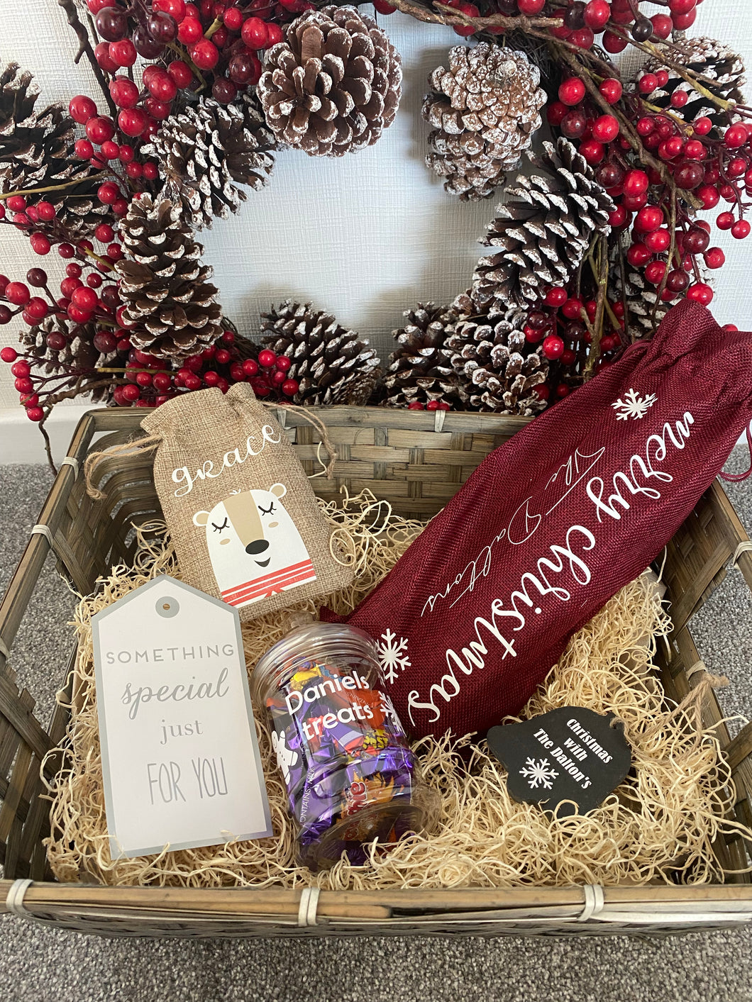 Personalised Christmas Hamper